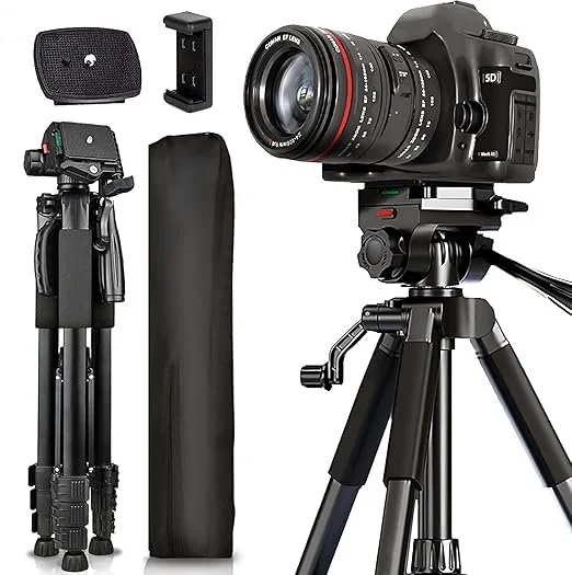 76" Professional Aluminium Camera Tripod
