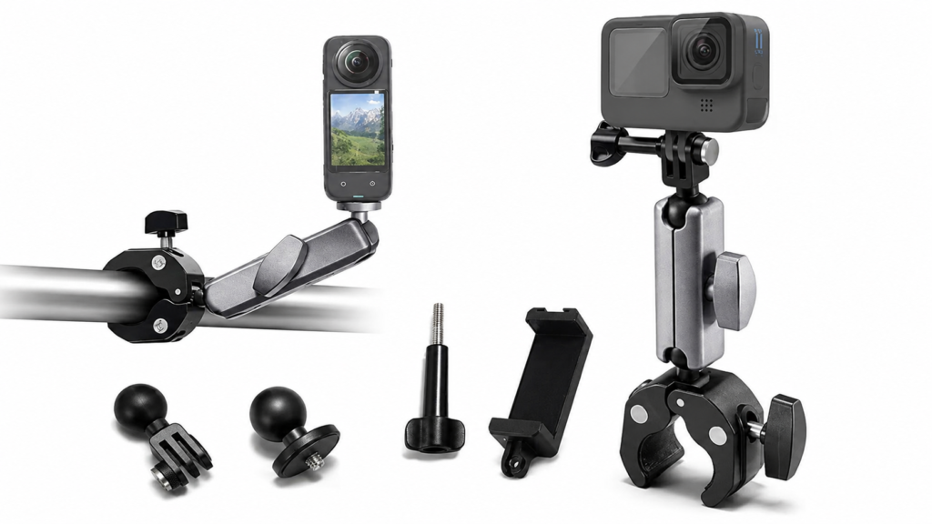 Aluminum Alloy Bicycle & Motorcycle Super Clamp Mount