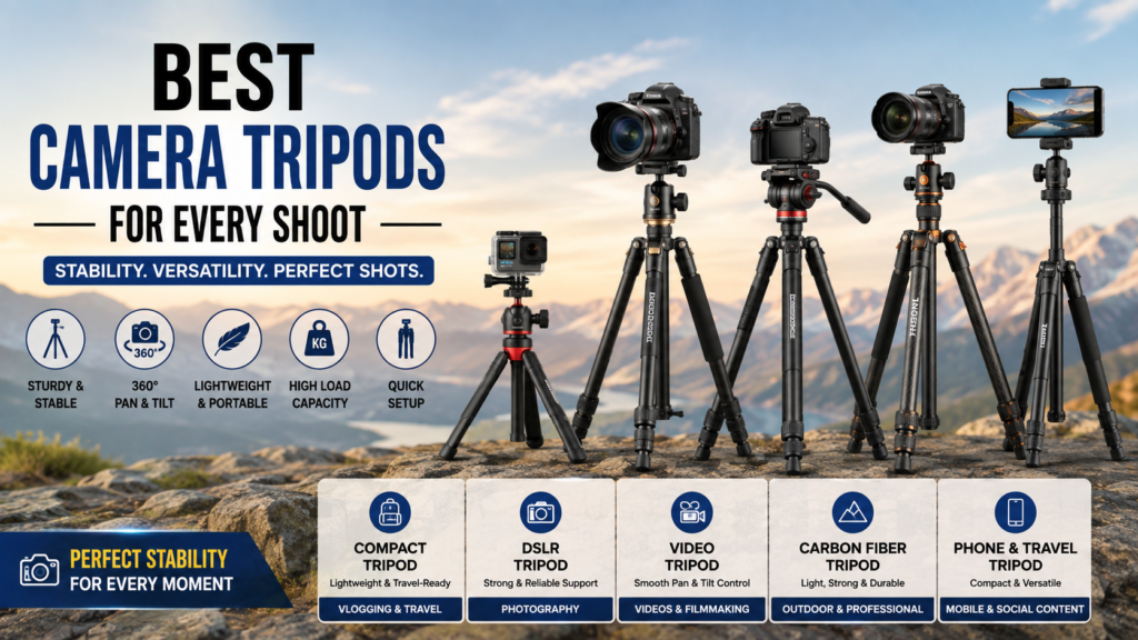 Best Camera Tripods for Every Shoot
